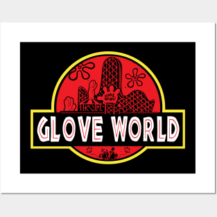 GLOVE WORLD Posters and Art